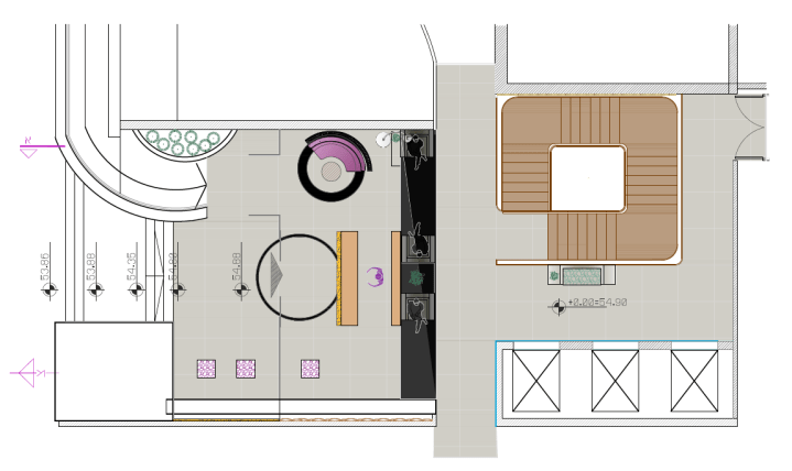 לובי דיור מוגן