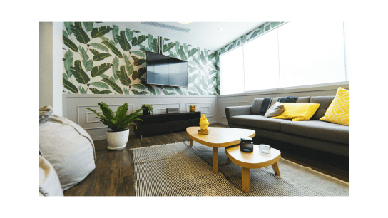 סלון עלים ירוקים