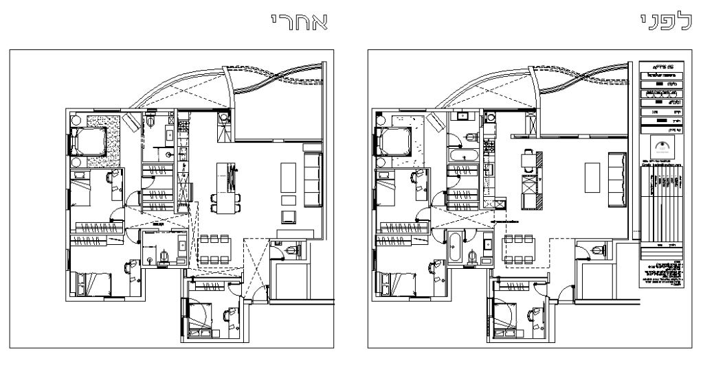 פרוייקט שיפוץ דירה במרום נווה ר"ג-1